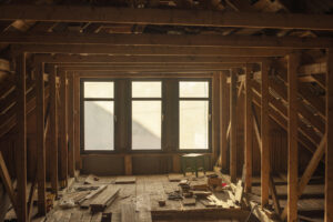 Loft conversion in progress